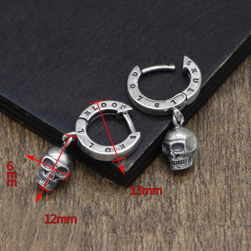 Cross Earrings Inlaid With Redstone, Fashion Style Earrings For Boys And Girls, Fashion Earrings