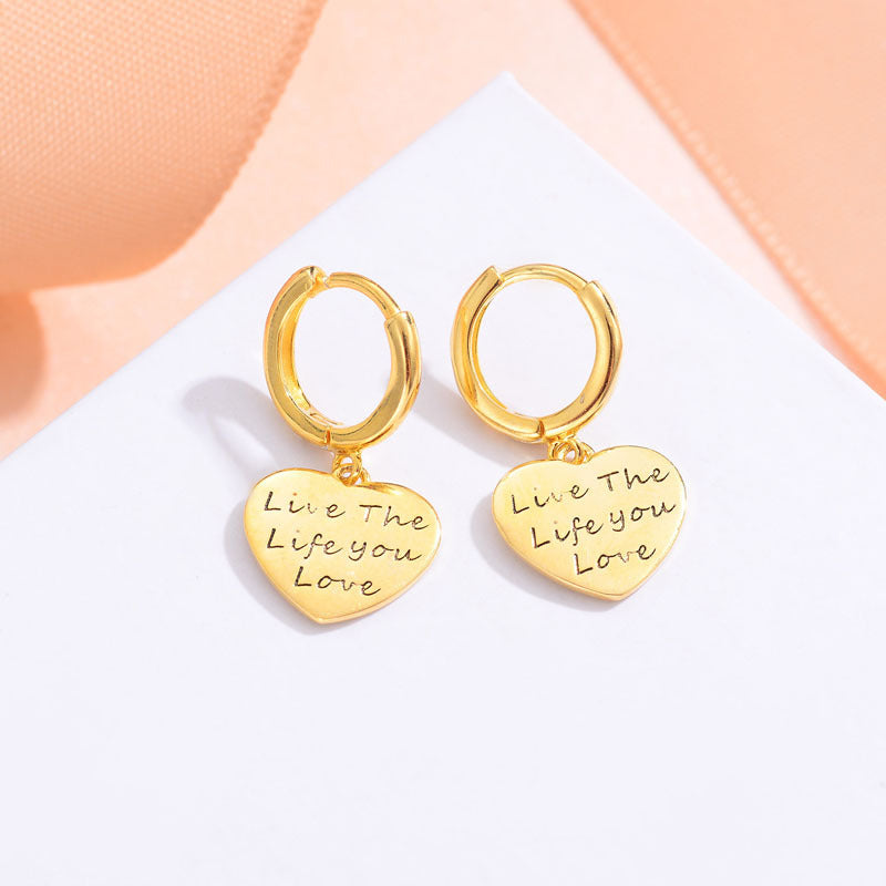 Fashion Simple Metal Earrings