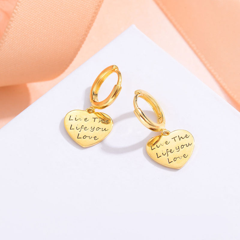 Fashion Simple Metal Earrings