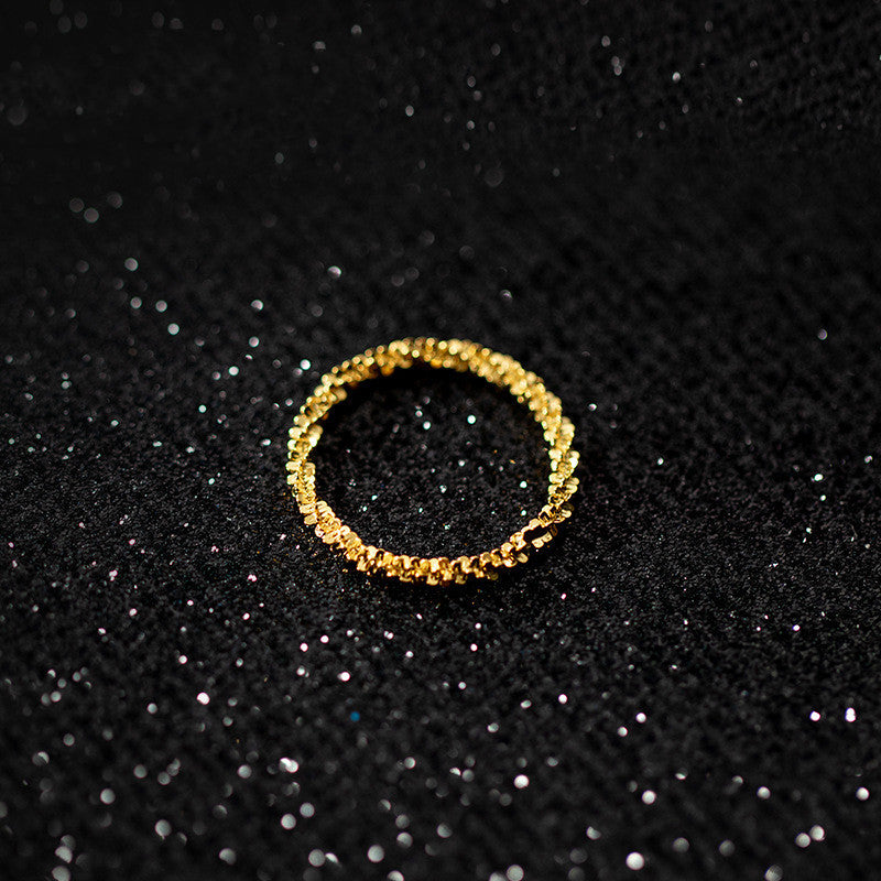 Sparkling Ring Full Body S925 Silver Ring
