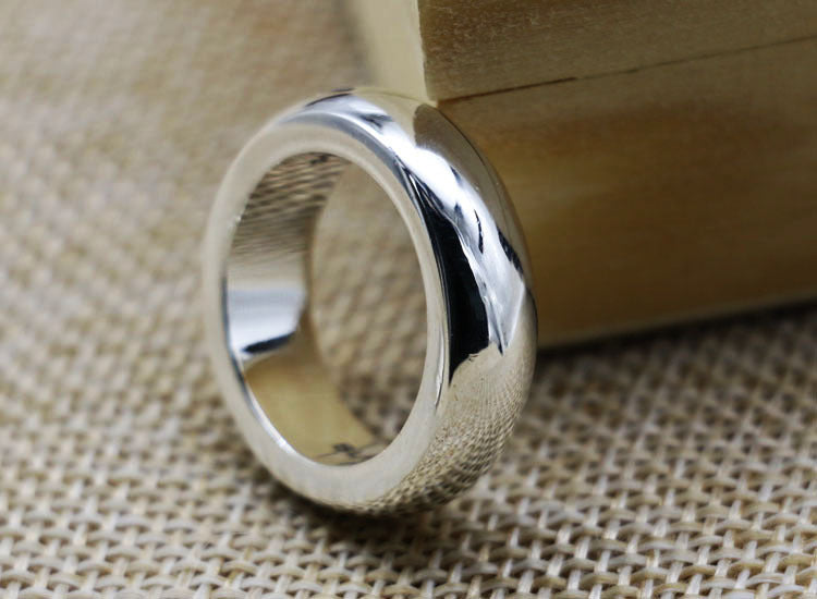 Ring finger ring finger in sterling silver