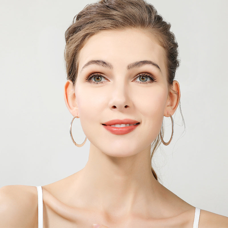 Fashion car flower earrings