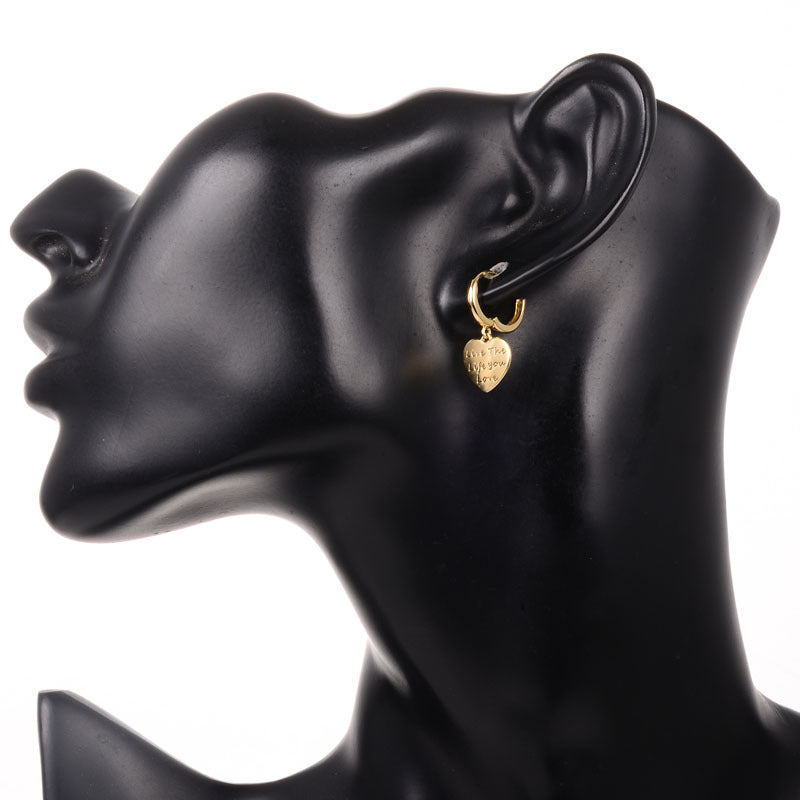 Fashion Simple Metal Earrings
