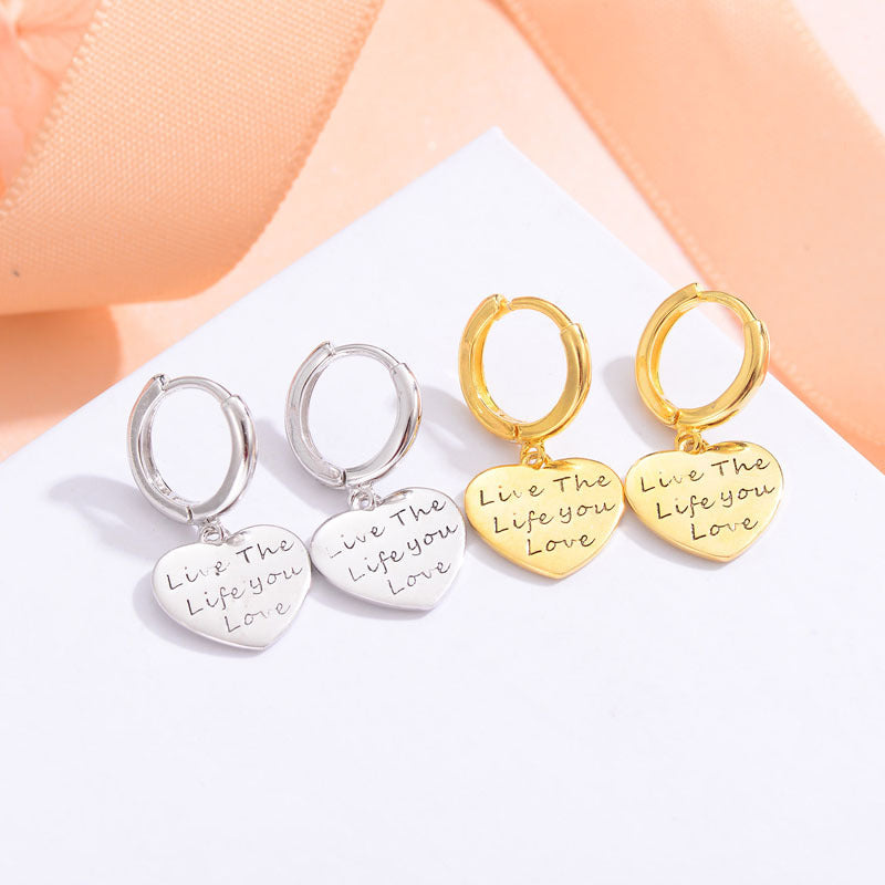 Fashion Simple Metal Earrings