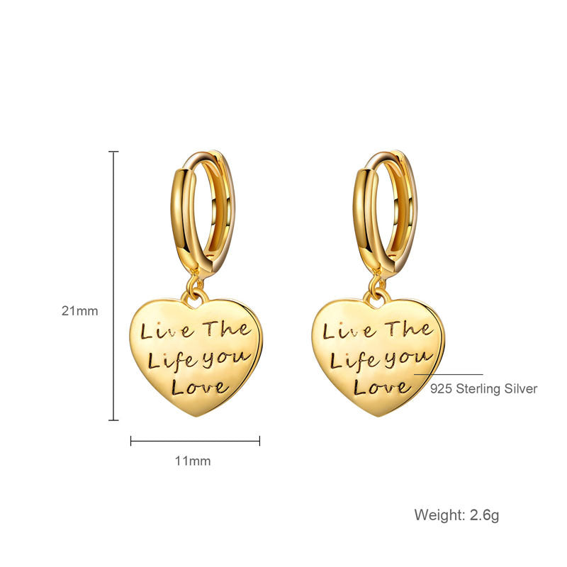 Fashion Simple Metal Earrings