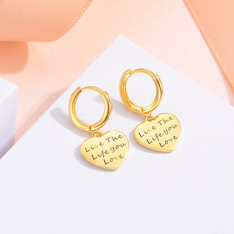 Fashion Simple Metal Earrings